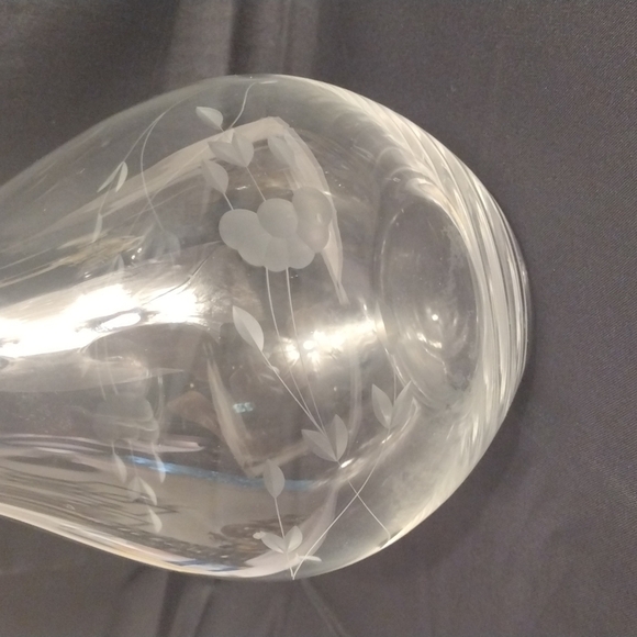 Princess house crystal vase or decanter heritage pattern - Picture 5 of 7